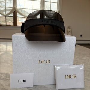 Dior Black Visor